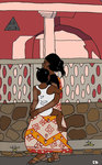 DAPANI - maman et son b&eacute;b&eacute;
