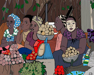 TSARANO - march&eacute; de femmes