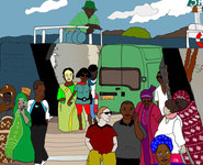 BARGE A MAMOUDZOU